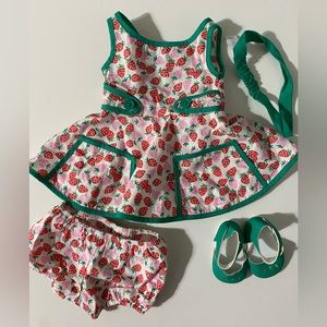 American Girl Doll Maryellen’s Strawberry Outfit